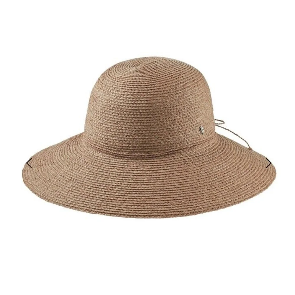 HELEN KAMINSKI 4” HAT WIDE BRIM DELPHINA RAFFIA - Picture 3 of 13